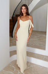 Lemon Blossom Maxi Dress