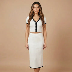 Harper Ribbed Knit Set