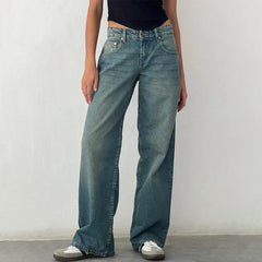 Duttini | Low-Waist Denim Pants For Women – Pants Collection