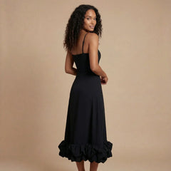 Isla Ruffle Midi Dress