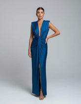 Sienna Ruched Maxi Dress