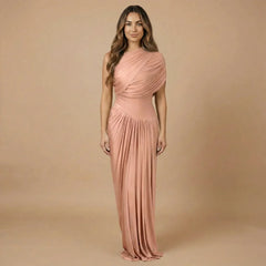 Ariella Draped Maxi Dress