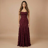 Floral Lace Maxi Dress