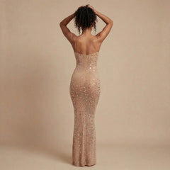 Emilia Sequin Maxi Dress