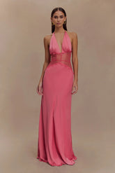 Dinah Lace And Satin Dress