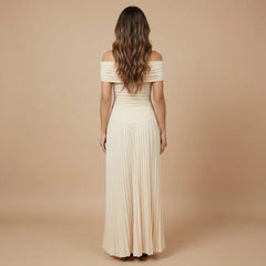 Adriana Ruched Maxi Dress