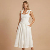Emilia Bow Midi Dress