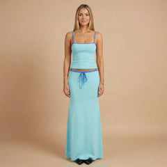 Avery Square Neck Maxi Set