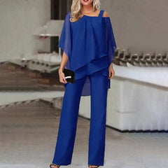 Everly Overlay Pant Set
