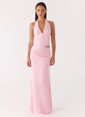 Almost Love Maxi Dress Pink