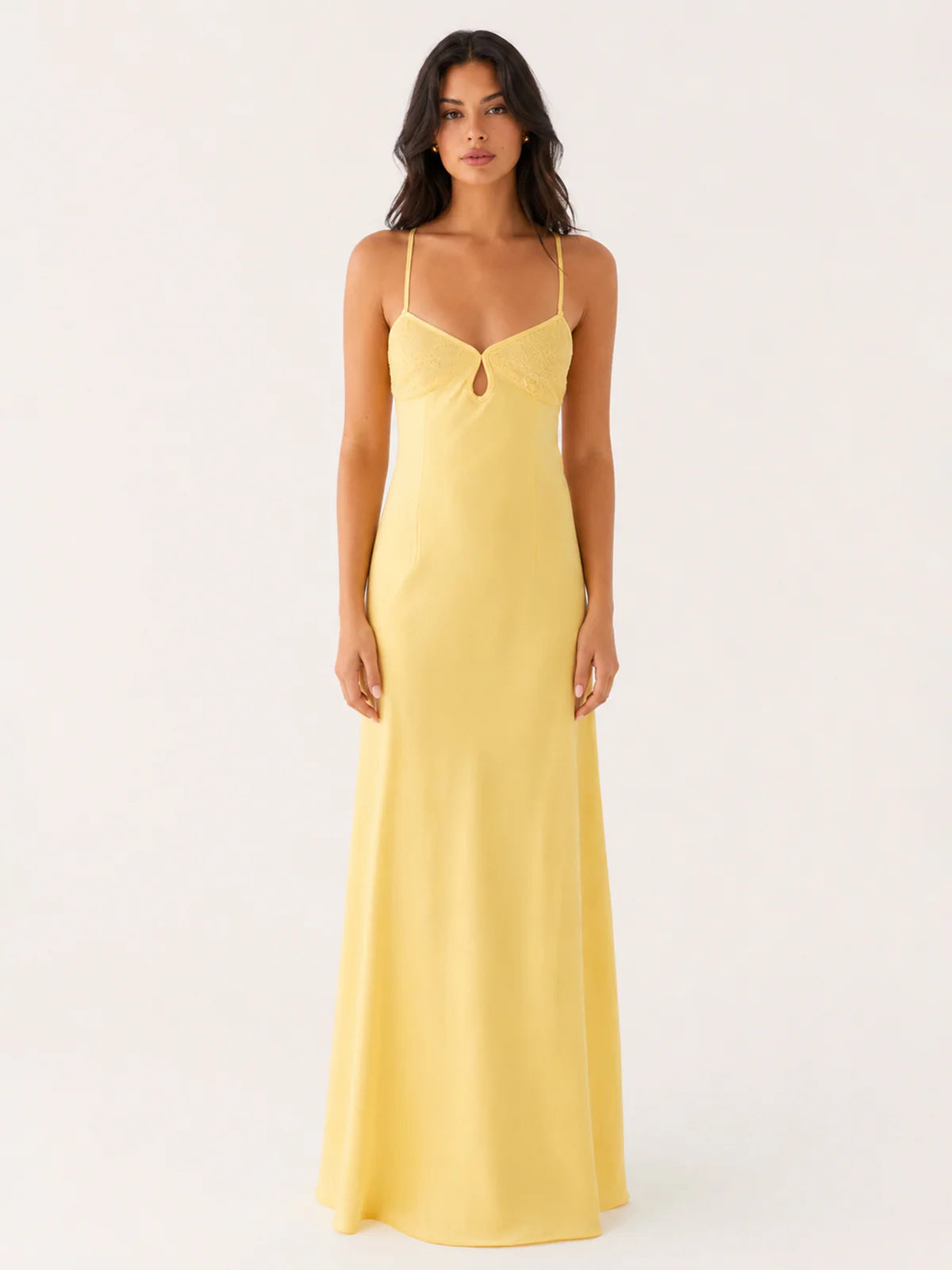 Joanie Maxi Dress - Yellow