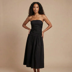 Natasha Ruched Maxi Dress