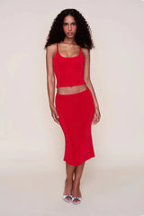 Sienna Ribbed Midi Set Midi Dress
