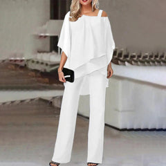 Everly Overlay Pant Set