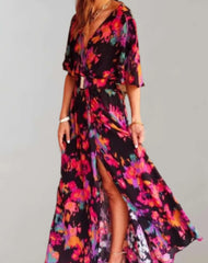Catalina Wrap Maxi Dress