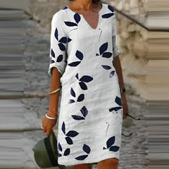 Sage Leaf Mini Dress