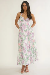 Florent Lace Maxi Dress Purple