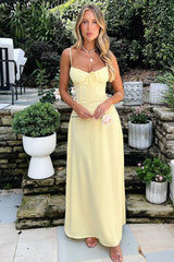 Magdalena Maxi Dress Yellow