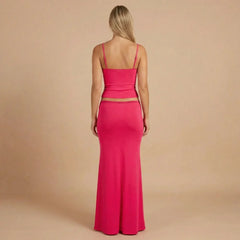 Avery Square Neck Maxi Set