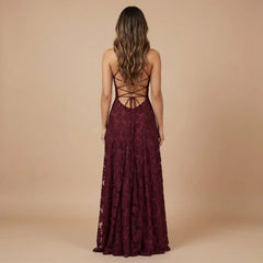 Floral Lace Maxi Dress