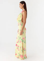 Like You Better Maxi Dress Lemon Soleil