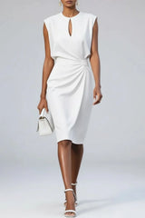 Katarina Ruched Midi Dress