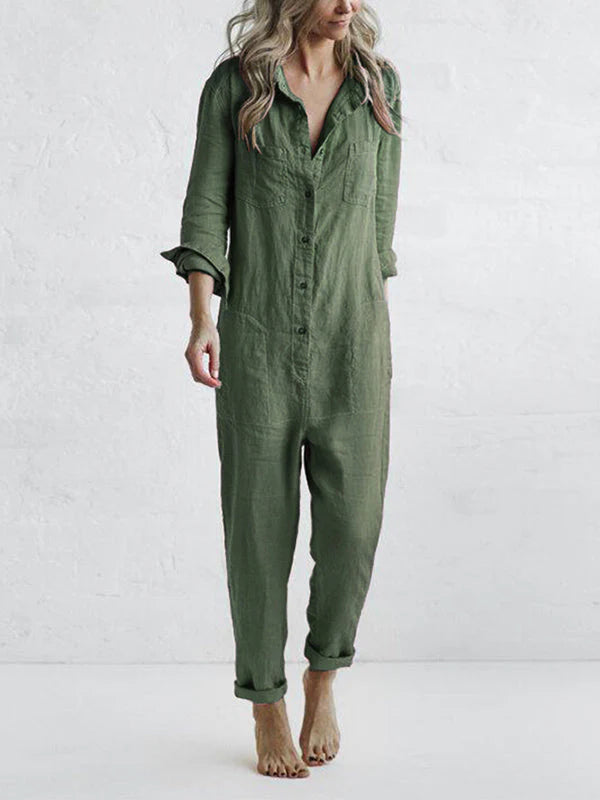 Parker Button Jumpsuit